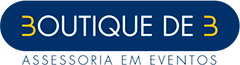 Logomarca da Boutique de 3 Assessoria em Eventos